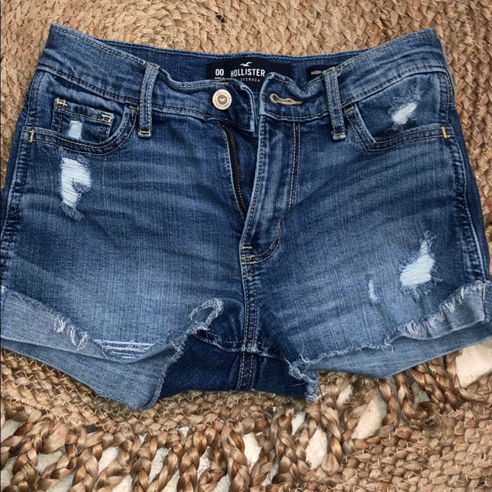 Hollister denim shorts